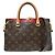Louis Vuitton Pallas Tote Monogram Canvas with Leather BB Castaño