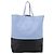 Céline Celine Vertical Bi-Cabas Tote Leather Large Blu - vista 2