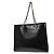 Bolso Chanel Lipstick Open Tote de vinilo charol Large Negro - vista 2