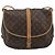 LOUIS VUITTON Monogram Saumur 35 Shoulder Bag M42254 LV Auth ka5729 Monogramma - vista 2