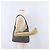 Borsa a tracolla FENDI Zucchino Canvas Mamma Baguette Navy Silver Auth 198353V Argento Blu navy - vista 26