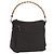 Borsa a mano GUCCI Bamboo Nylon Khaki Silver 000 0509 Auth ka5767 Argento Cachi