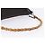 Borsa a mano GUCCI Bamboo Nylon Khaki Silver 000 0509 Auth ka5767 Argento Cachi - vista 7
