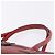 Borsa Salvatore Ferragamo Gancini in pelle rossa e argento Auth 196333 Rosso - vista 14