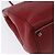 Borsa Salvatore Ferragamo Gancini in pelle rossa e argento Auth 196333 Rosso - vista 16