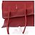 Borsa Salvatore Ferragamo Gancini in pelle rossa e argento Auth 196333 Rosso - vista 19