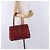 Borsa Salvatore Ferragamo Gancini in pelle rossa e argento Auth 196333 Rosso - vista 27