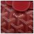 Borsa a mano GOYARD Herringbone Saigon PVC Rossa Auth 196004SM Rosso - vista 19