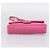 Borsa a tracolla con catena CHANEL 2.55 in jersey di cotone Pink Gold CC Auth 198733M Rosa D'oro - vista 5