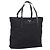 Borsa Tote PRADA Nylon Black Silver Auth mr2834 Nero Argento