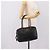 Borsa PRADA Saffiano Black Gold Tone Auth am12372SAM Nero - vista 26