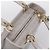 Borsa a Mano Christian Dior Lady Dior Vernice 2way Grigio Oro Auth BA14819SAM Marrone D'oro - vista 6