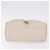 Borsa GUCCI GG Canvas Beige Silver 002 1080 Auth 198481 Argento - vista 6