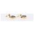CHANEL Coco Heart Pierce metallo Tono Oro CC Auth 198850V - vista 13