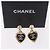 CHANEL Coco Heart Pierce metallo Tono Oro CC Auth 198850V - vista 14
