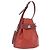 LOUIS VUITTON Epi Twist Bucket Shoulder Bag Red Silver M52927 LV Auth 196905 Argento Rosso