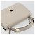 Sac à épaule FENDI Canay Chain en cuir 2 voies Gris Argent 8BT283 Auth 198665M Marron Argenté - vue 6