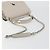 Sac à épaule FENDI Canay Chain en cuir 2 voies Gris Argent 8BT283 Auth 198665M Marron Argenté - vue 8