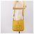 Hermès Borsa a tracolla HERMES Evelyn 3PM in pelle Taurillon Clemence Gialla Auth ka5719SAV Argento Giallo - vista 19