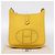 Hermès Borsa a tracolla HERMES Evelyn 3PM in pelle Taurillon Clemence Gialla Auth ka5719SAV Argento Giallo - vista 20