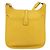 Hermès Borsa a tracolla HERMES Evelyn 3PM in pelle Taurillon Clemence Gialla Auth ka5719SAV Argento Giallo - vista 3