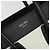 Céline CELINE Luggage Micro Shopper Hand Bag Leather White Gold Auth 196632V Bianco D'oro - vista 17