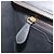 Céline CELINE Luggage Micro Shopper Hand Bag Leather White Gold Auth 196632V Bianco D'oro - vista 21