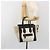 Céline CELINE Luggage Micro Shopper Hand Bag Leather White Gold Auth 196632V Bianco D'oro - vista 24