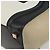 Céline CELINE Luggage Micro Shopper Hand Bag Leather White Gold Auth 196632V Bianco D'oro - vista 9