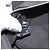 Hermès Borsa HERMES Her Line PM Canvas Grigio Argento Auth 198484A Marrone - vista 19