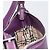Borsa a tracolla BURBERRY in pelle viola argento Auth 198744A Porpora - vista 17