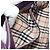 Borsa a tracolla BURBERRY in pelle viola argento Auth 198744A Porpora - vista 20