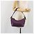 Borsa a tracolla BURBERRY in pelle viola argento Auth 198744A Porpora - vista 21