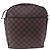 Bolso de hombro LOUIS VUITTON Damier Ebene Ipanema GM N51292 LV Auth 198334 - vista 13