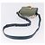 Chloé Borsa a tracolla Chloe Chloe C in pelle blu e oro autentica ka5709A D'oro - vista 9