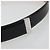 LOUIS VUITTON Cintura Carre Belt Leather "90/36" Black Silver LV Auth BA15036 Nero Argento - vista 6
