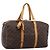 LOUIS VUITTON Monogram Sac Souple 45 Boston Bag M41624 LV Auth ka5803