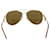 Gafas de sol PRADA metal Brown Auth BA15182M Castaño - vista 2