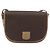 Céline Borsa a tracolla CELINE Macadam Canvas PVC Leather Brown Gold Auth 196698 Marrone D'oro - vista 13