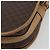 Céline Borsa a tracolla CELINE Macadam Canvas PVC Leather Brown Gold Auth 196698 Marrone D'oro - vista 16