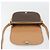 Céline Borsa a tracolla CELINE Macadam Canvas PVC Leather Brown Gold Auth 196698 Marrone D'oro - vista 19