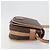 Céline Borsa a tracolla CELINE Macadam Canvas PVC Leather Brown Gold Auth 196698 Marrone D'oro - vista 3