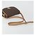 Céline Borsa a tracolla CELINE Macadam Canvas PVC Leather Brown Gold Auth 196698 Marrone D'oro - vista 7