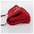 Borsa a tracolla Miu Miu Matelassé con catena in nylon rosso argento Auth 198738A - vista 3