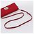 Borsa a tracolla Miu Miu Matelassé con catena in nylon rosso argento Auth 198738A - vista 7