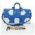 Borsa LOUIS VUITTON Epi 2018 FIFA Keepall Bandouliere 50 Blu M52120 Auth 196804SM - vista 12