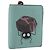 LOEWE Studio Ghibli Suswatari Portafoglio Pelle Verde Oro Auth 167501M D'oro