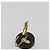 CHANEL Pierce Plastic Black Gold CC Auth 198813A Nero D'oro - vista 14