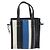 BALENCIAGA Bazaar Shopper XXS Bag Leather 2way Black Silver 513988 Auth 196682A Silvery - view 2
