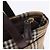 Borsa a mano BURBERRY Nova Check Canvas Beige Gold Auth 196637A D'oro - vista 10